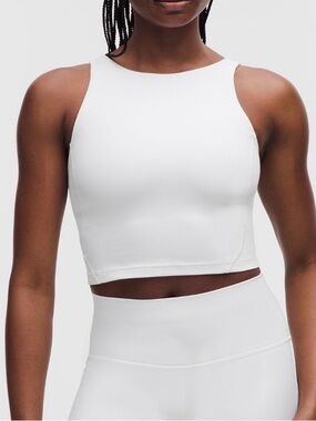 Lululemon Align High-Neck Tank Top With Built In Bra, Nulu Fabric Size 4